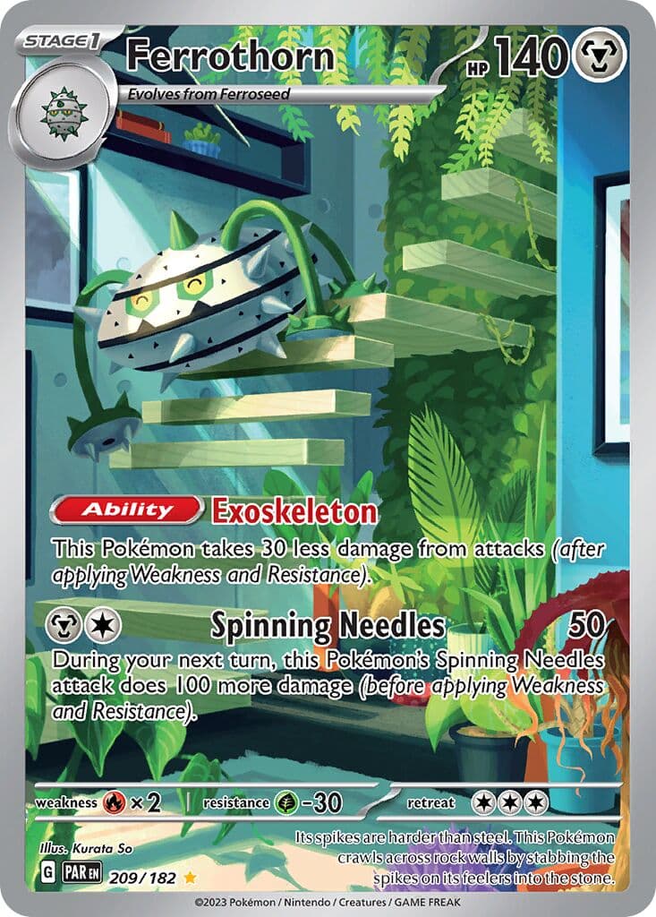 Paradox Rift Pokemon card #209 - high resolution TCG trading card image
