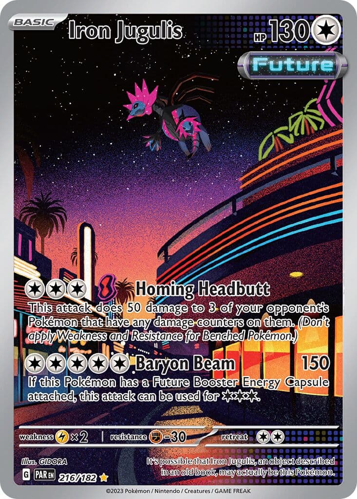 Paradox Rift Pokemon card #216 - high resolution TCG trading card image