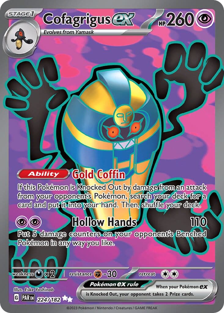 Paradox Rift Pokemon card #224 - high resolution TCG trading card image