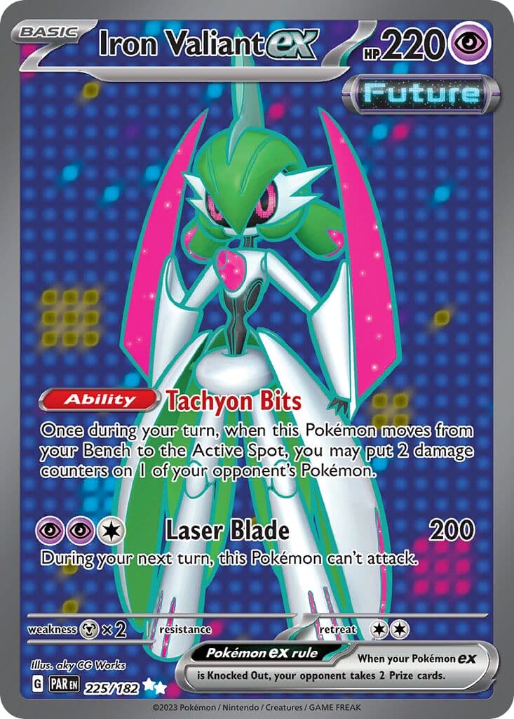 Paradox Rift Pokemon card #225 - high resolution TCG trading card image