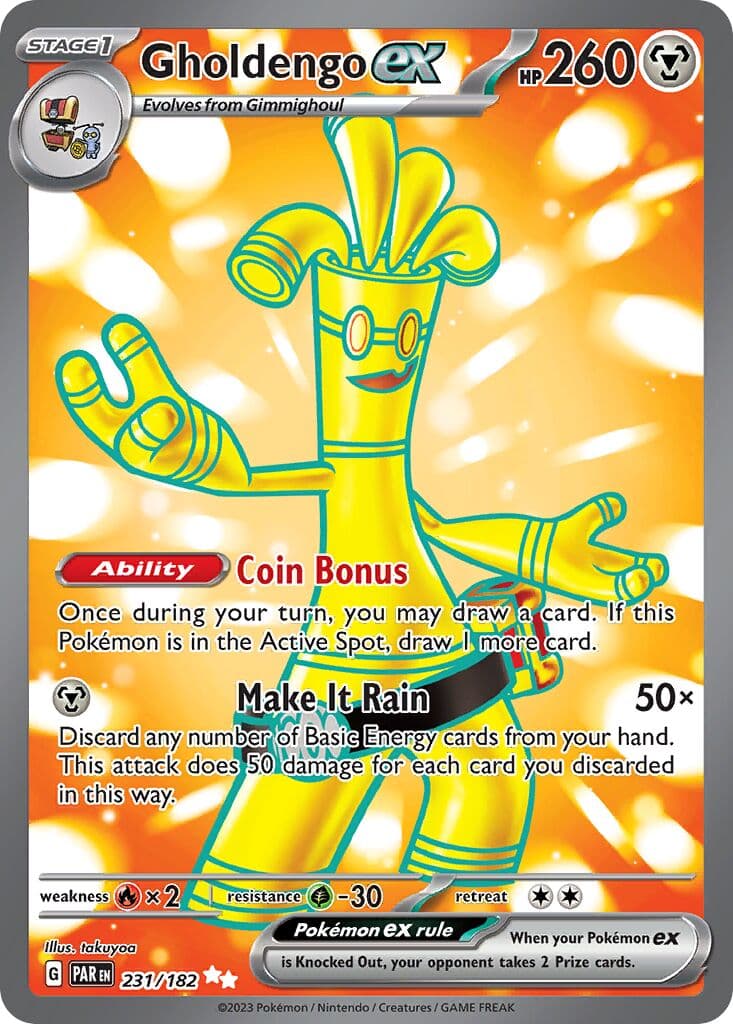 Paradox Rift Pokemon card #231 - high resolution TCG trading card image