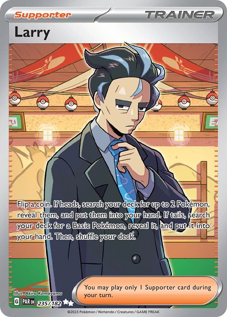 Paradox Rift Pokemon card #235 - high resolution TCG trading card image