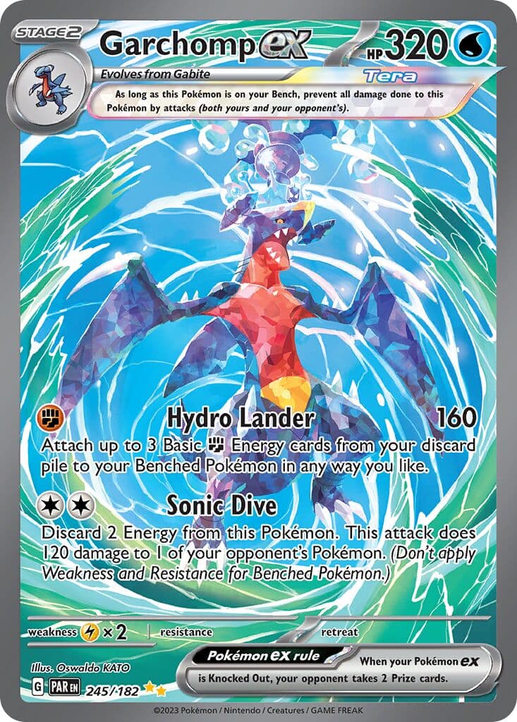 Paradox Rift Pokemon card #245 - high resolution TCG trading card image