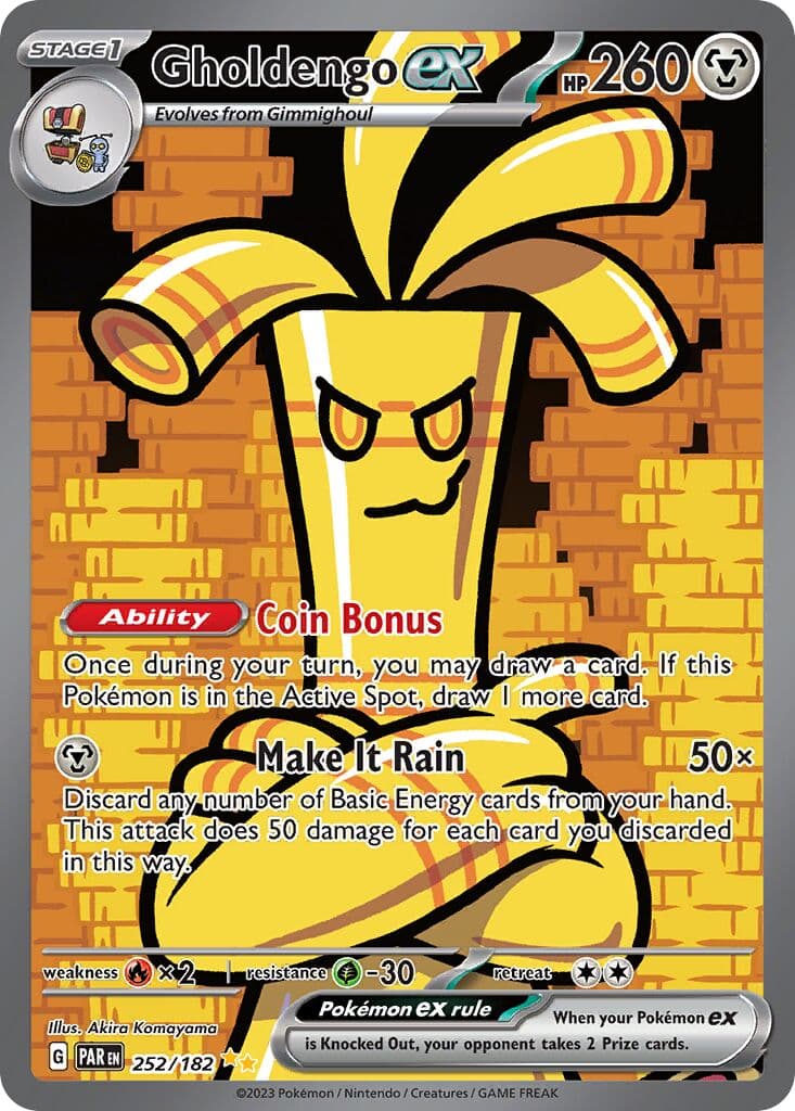 Paradox Rift Pokemon card #252 - high resolution TCG trading card image