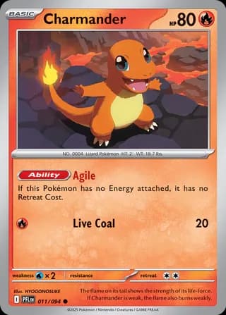 Phantasmal Flames Pokemon card #011 - high resolution TCG trading card image
