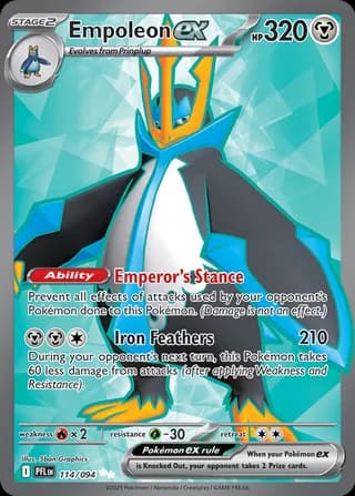 Phantasmal Flames Pokemon card #114 - high resolution TCG trading card image