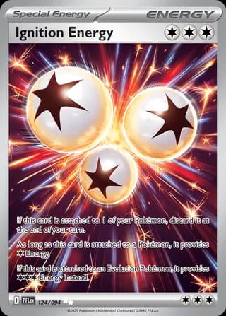 Phantasmal Flames Pokemon card #124 - high resolution TCG trading card image