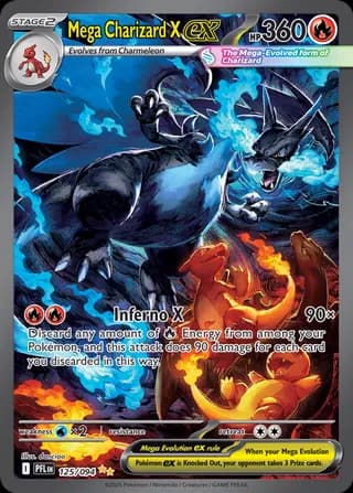 Phantasmal Flames Pokemon card #125 - high resolution TCG trading card image