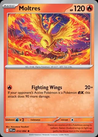 Phantasmal Flames Pokemon card #014 - high resolution TCG trading card image