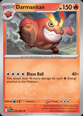 Phantasmal Flames Pokemon card #016 - high resolution TCG trading card image