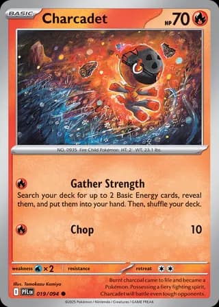 Phantasmal Flames Pokemon card #019 - high resolution TCG trading card image