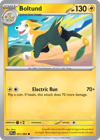 Phantasmal Flames Pokemon card #031 - high resolution TCG trading card image