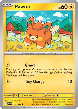 Phantasmal Flames Pokemon card #032 - high resolution TCG trading card image