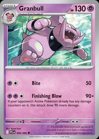 Phantasmal Flames Pokemon card #038 - high resolution TCG trading card image