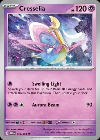 Phantasmal Flames Pokemon card #039 - high resolution TCG trading card image