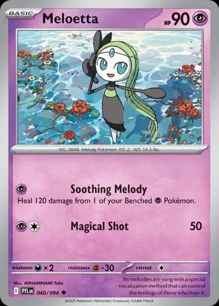 Phantasmal Flames Pokemon card #040 - high resolution TCG trading card image