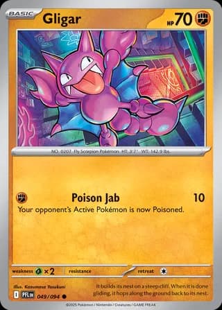 Phantasmal Flames Pokemon card #049 - high resolution TCG trading card image