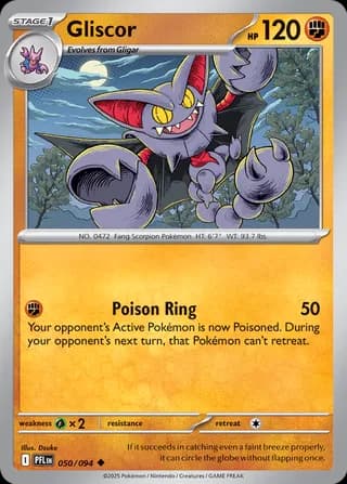 Phantasmal Flames Pokemon card #050 - high resolution TCG trading card image