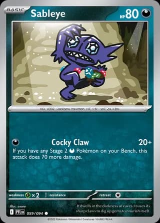 Phantasmal Flames Pokemon card #059 - high resolution TCG trading card image