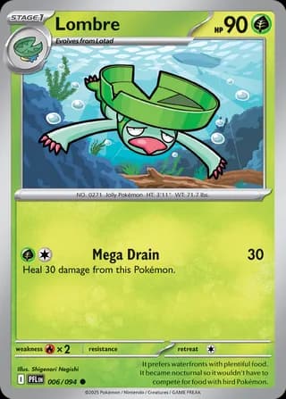 Phantasmal Flames Pokemon card #006 - high resolution TCG trading card image