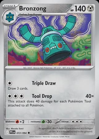 Phantasmal Flames Pokemon card #072 - high resolution TCG trading card image