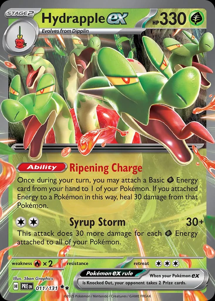 Prismatic Evolutions Pokemon card #011 - high resolution TCG trading card image