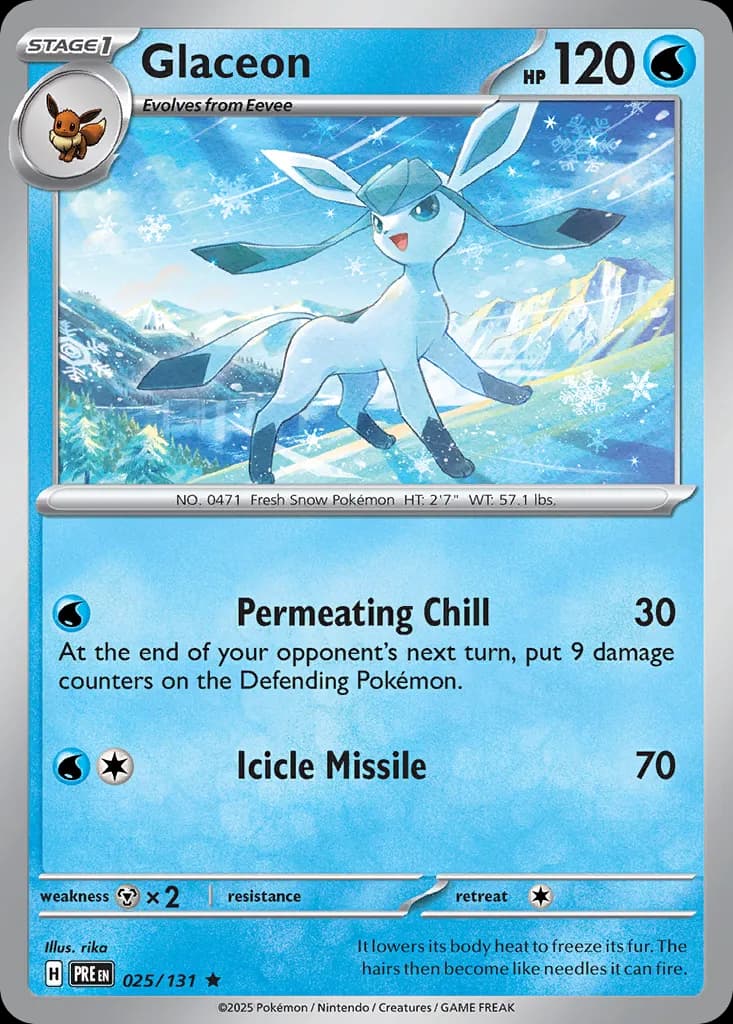 Prismatic Evolutions Pokemon card #025 - high resolution TCG trading card image