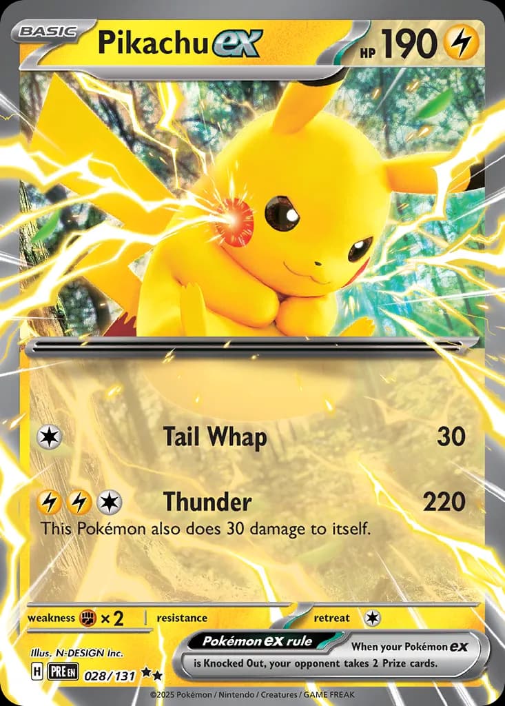 Prismatic Evolutions Pokemon card #028 - high resolution TCG trading card image