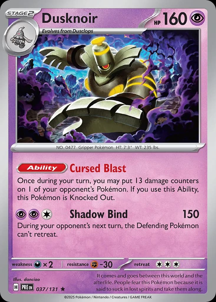 Prismatic Evolutions Pokemon card #037 - high resolution TCG trading card image
