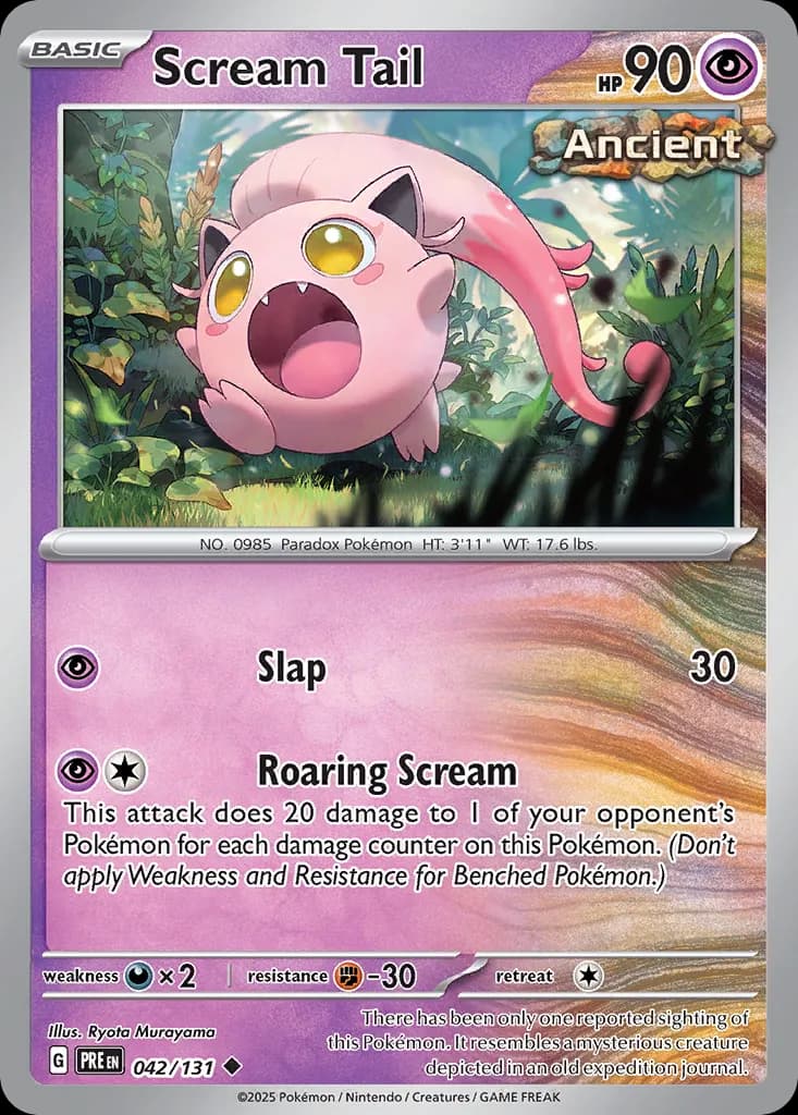 Prismatic Evolutions Pokemon card #042 - high resolution TCG trading card image