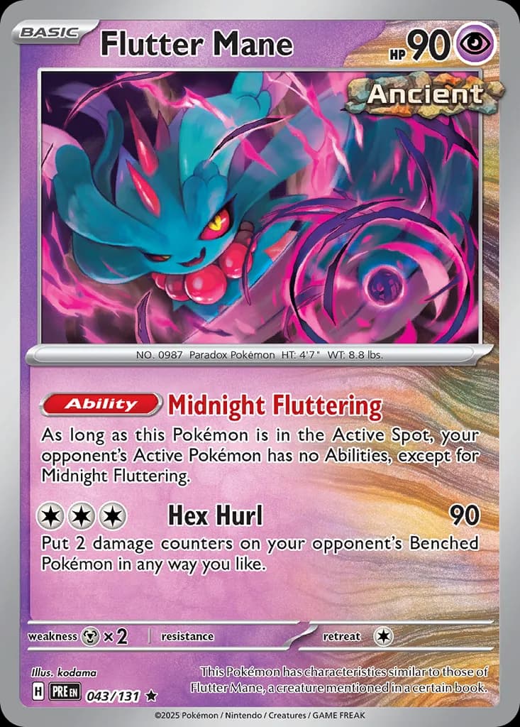 Prismatic Evolutions Pokemon card #043 - high resolution TCG trading card image