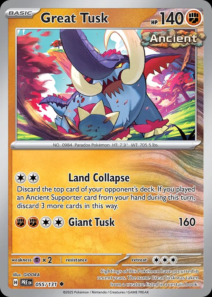 Prismatic Evolutions Pokemon card #055 - high resolution TCG trading card image