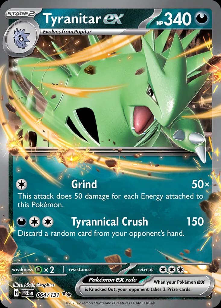 Prismatic Evolutions Pokemon card #064 - high resolution TCG trading card image