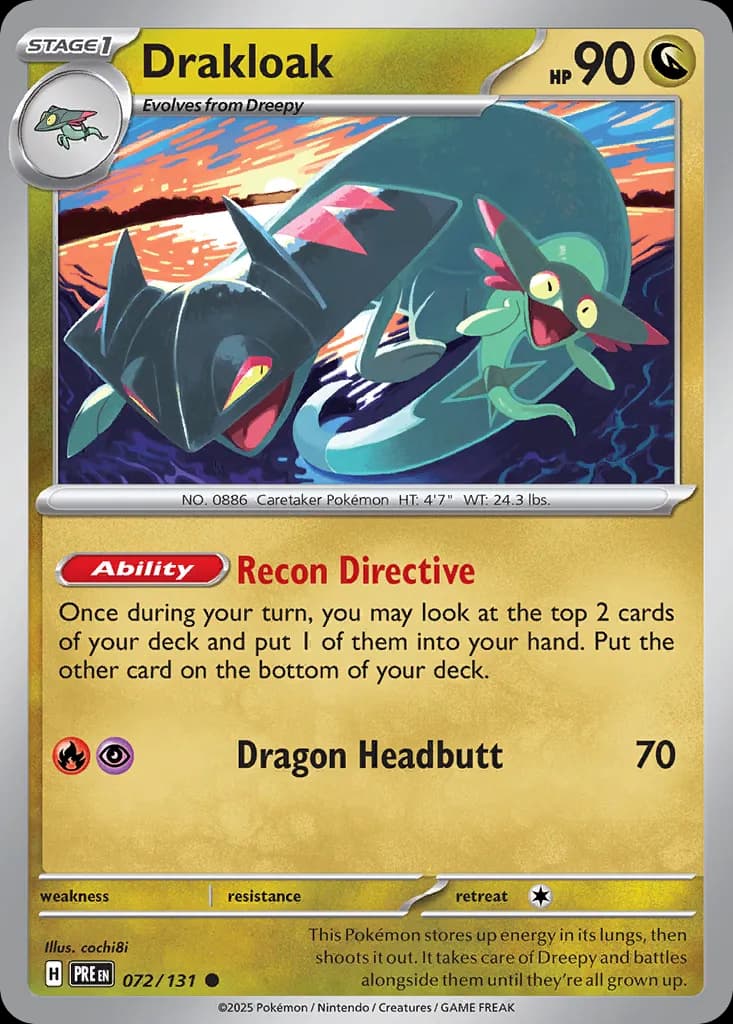 Prismatic Evolutions Pokemon card #072 - high resolution TCG trading card image
