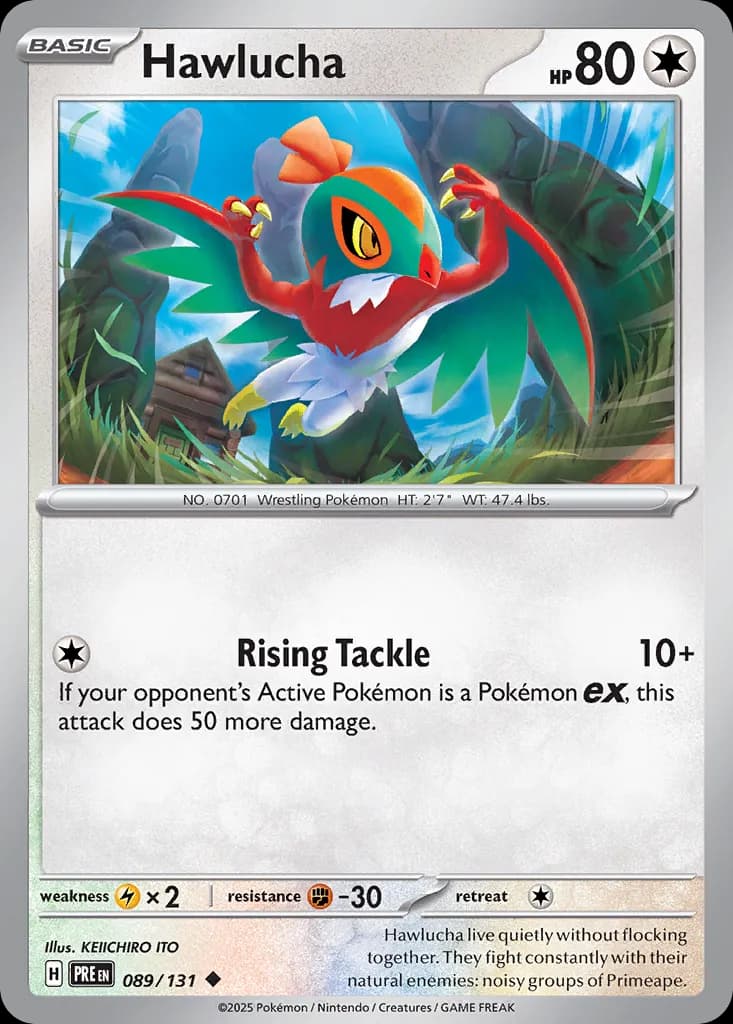 Prismatic Evolutions Pokemon card #089 - high resolution TCG trading card image