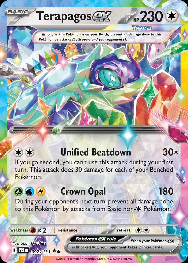 Prismatic Evolutions Pokemon card #092 - high resolution TCG trading card image