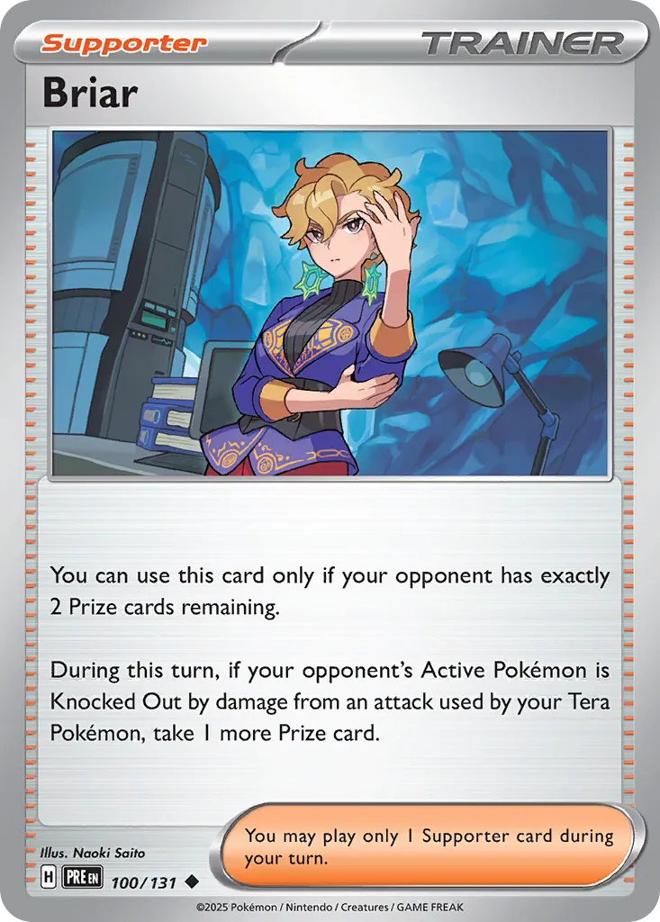 Prismatic Evolutions Pokemon card #100 - high resolution TCG trading card image