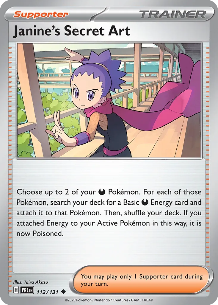 Prismatic Evolutions Pokemon card #112 - high resolution TCG trading card image