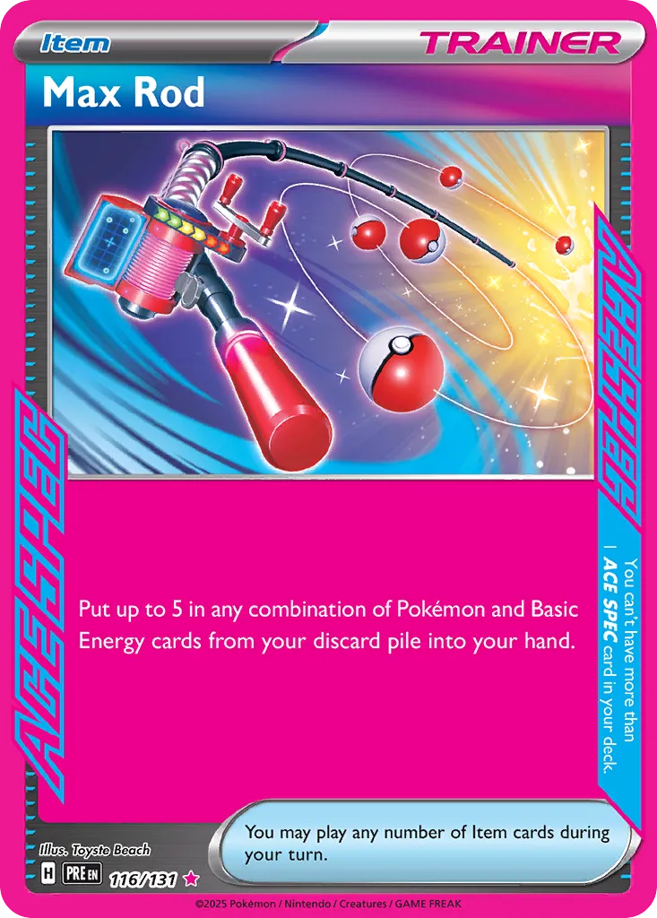 Prismatic Evolutions Pokemon card #116 - high resolution TCG trading card image