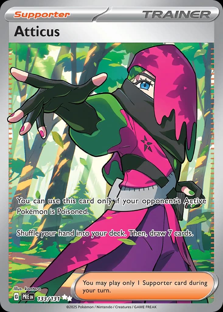 Prismatic Evolutions Pokemon card #133 - high resolution TCG trading card image