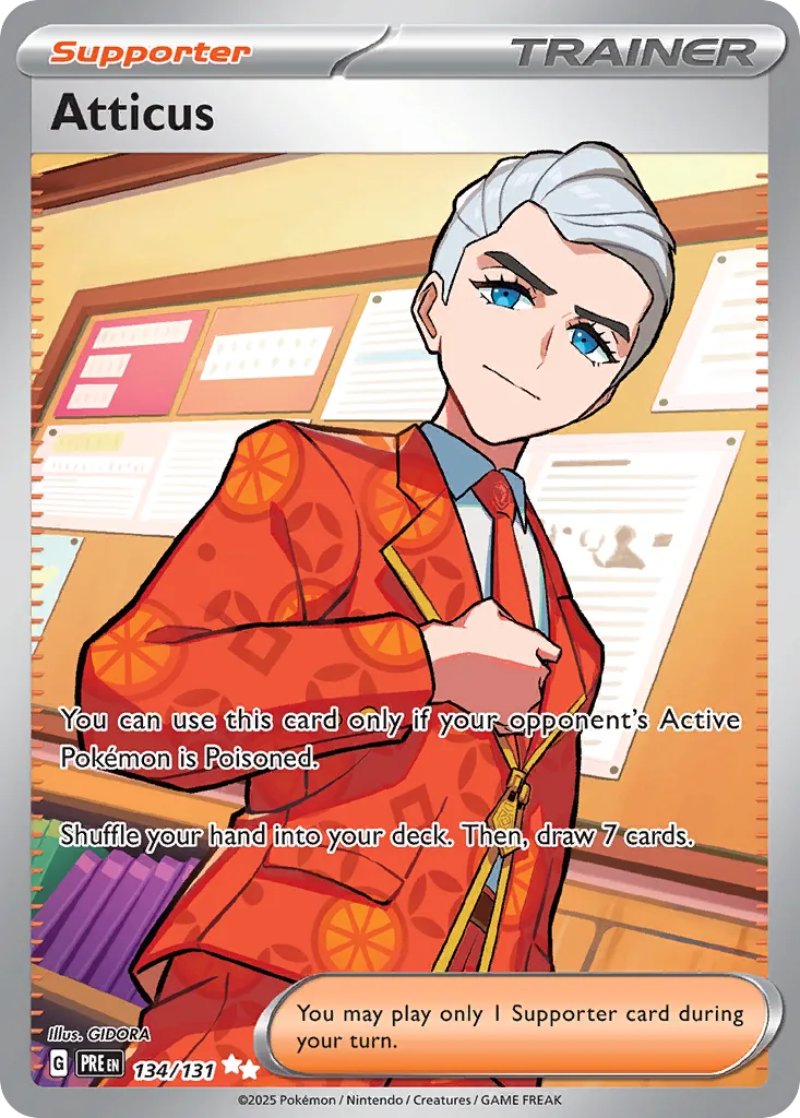 Prismatic Evolutions Pokemon card #134 - high resolution TCG trading card image