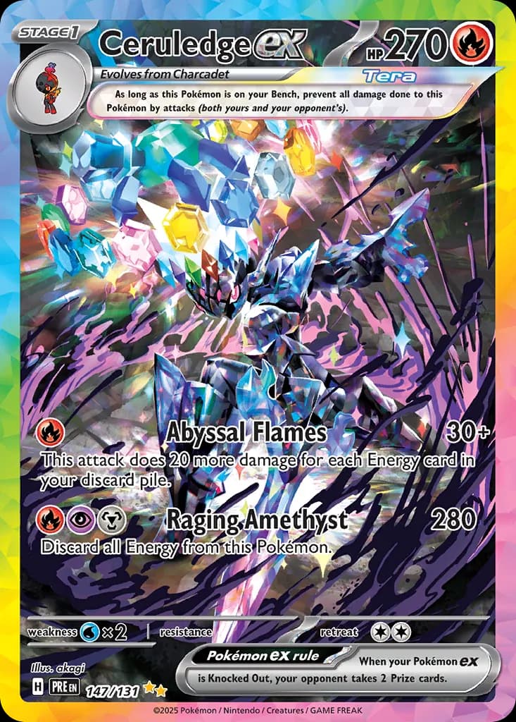 Prismatic Evolutions Pokemon card #147 - high resolution TCG trading card image