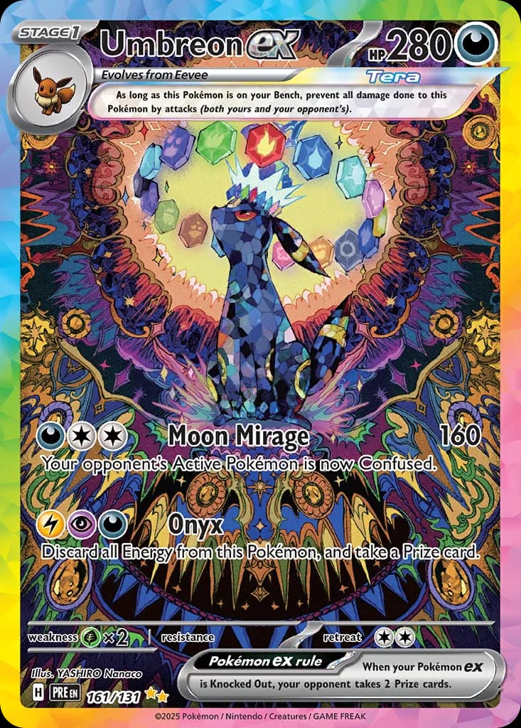 Prismatic Evolutions Pokemon card #161 - high resolution TCG trading card image