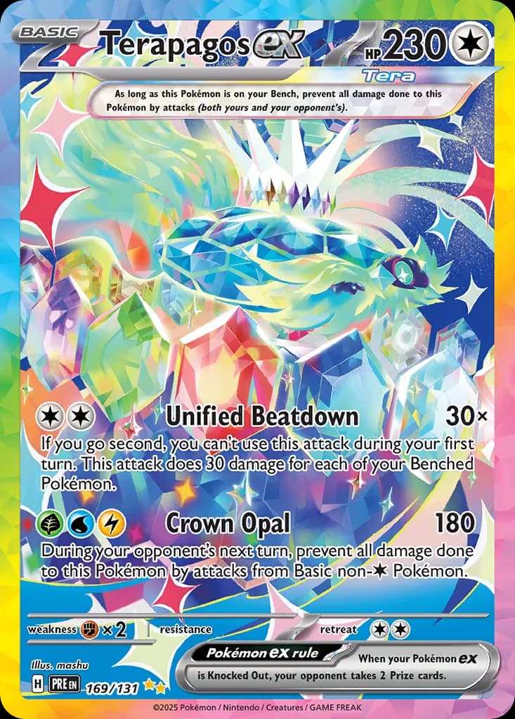 Prismatic Evolutions Pokemon card #169 - high resolution TCG trading card image