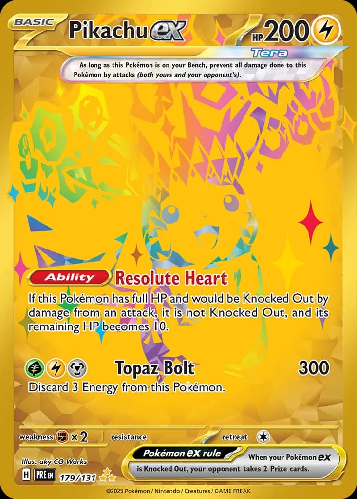 Prismatic Evolutions Pokemon card #179 - high resolution TCG trading card image