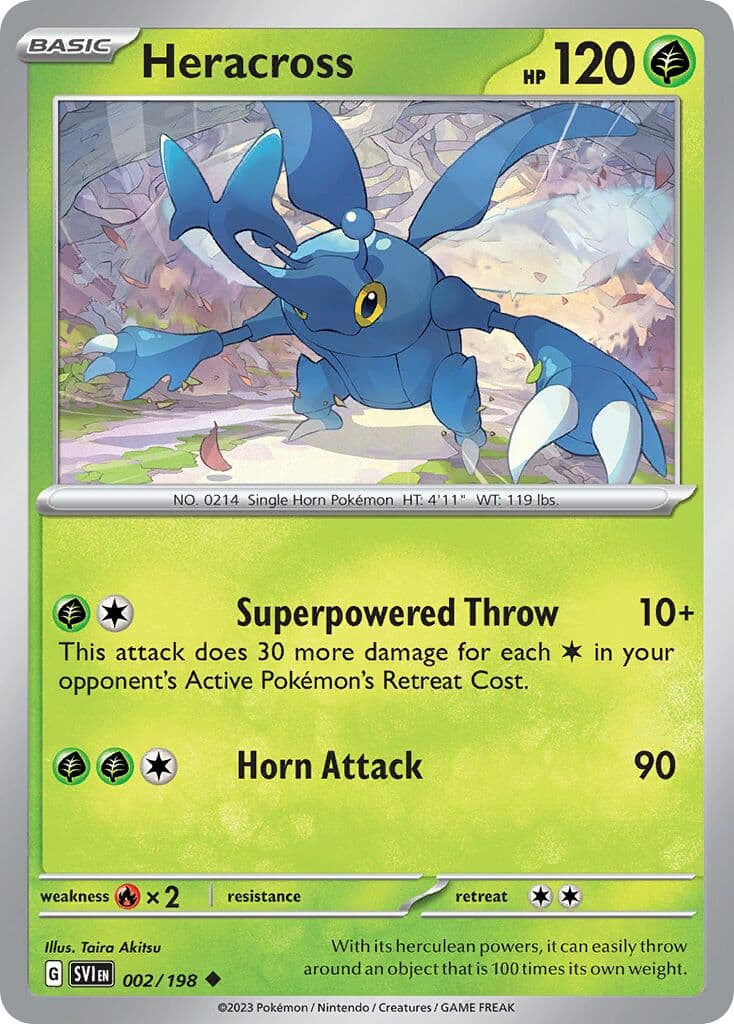 Scarlet & Violet Pokemon card #002 - high resolution TCG trading card image