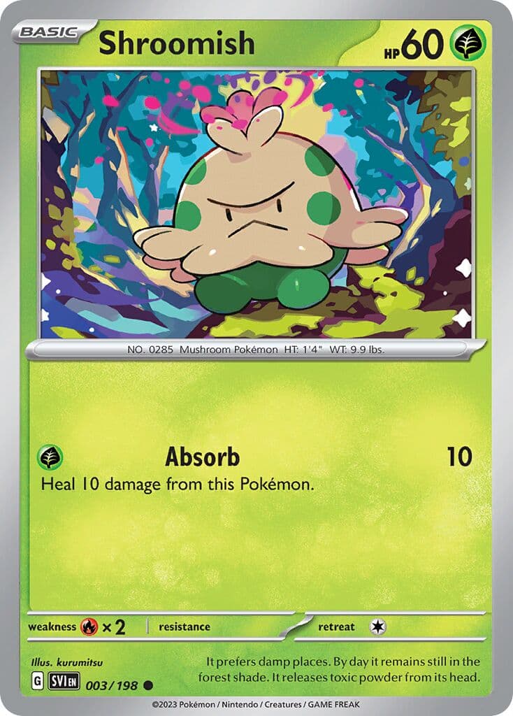 Scarlet & Violet Pokemon card #003 - high resolution TCG trading card image
