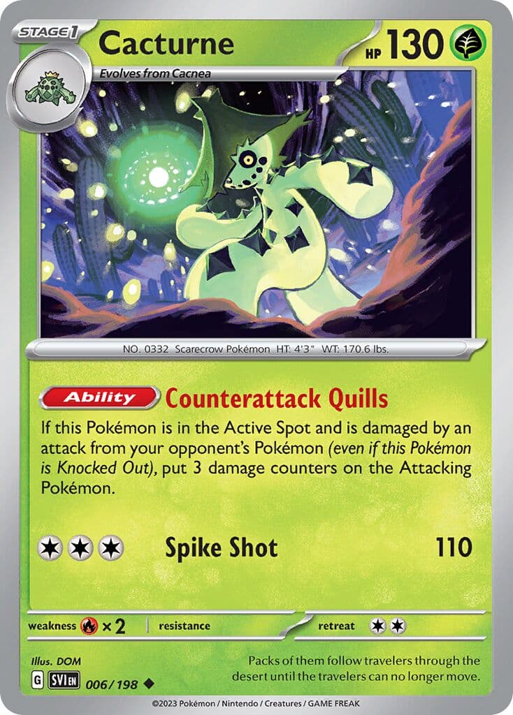 Scarlet & Violet Pokemon card #006 - high resolution TCG trading card image