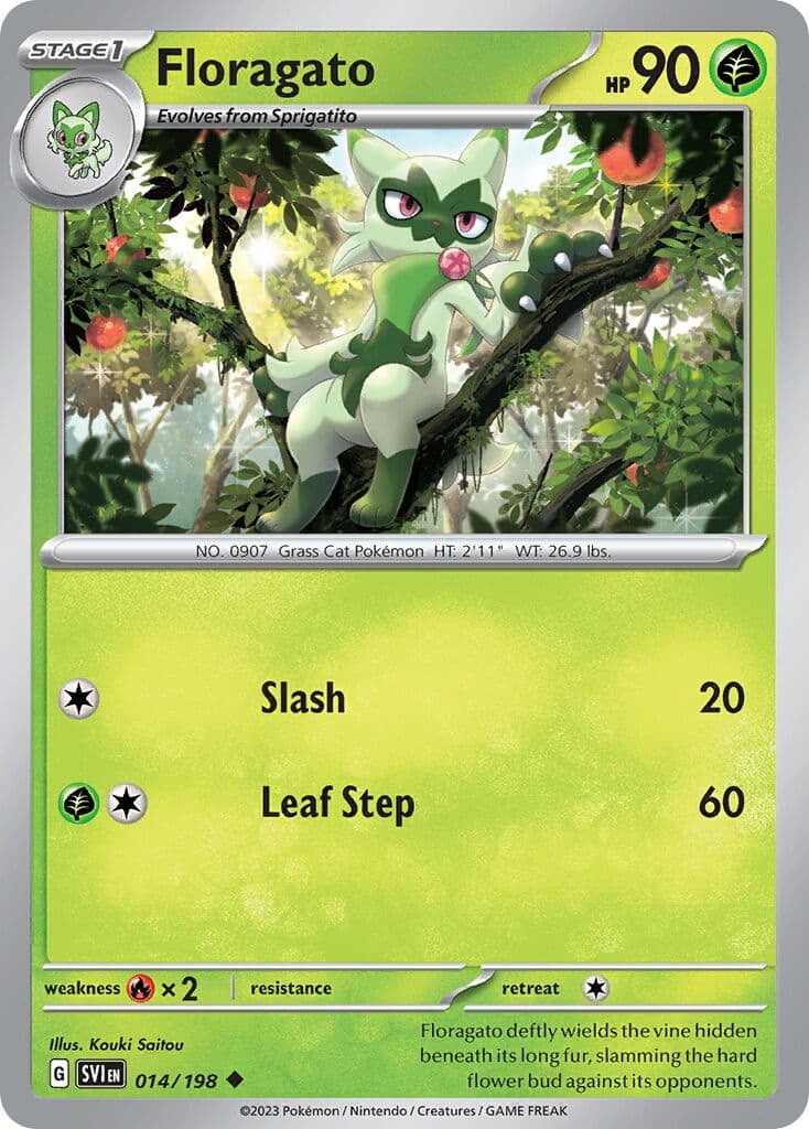 Scarlet & Violet Pokemon card #014 - high resolution TCG trading card image