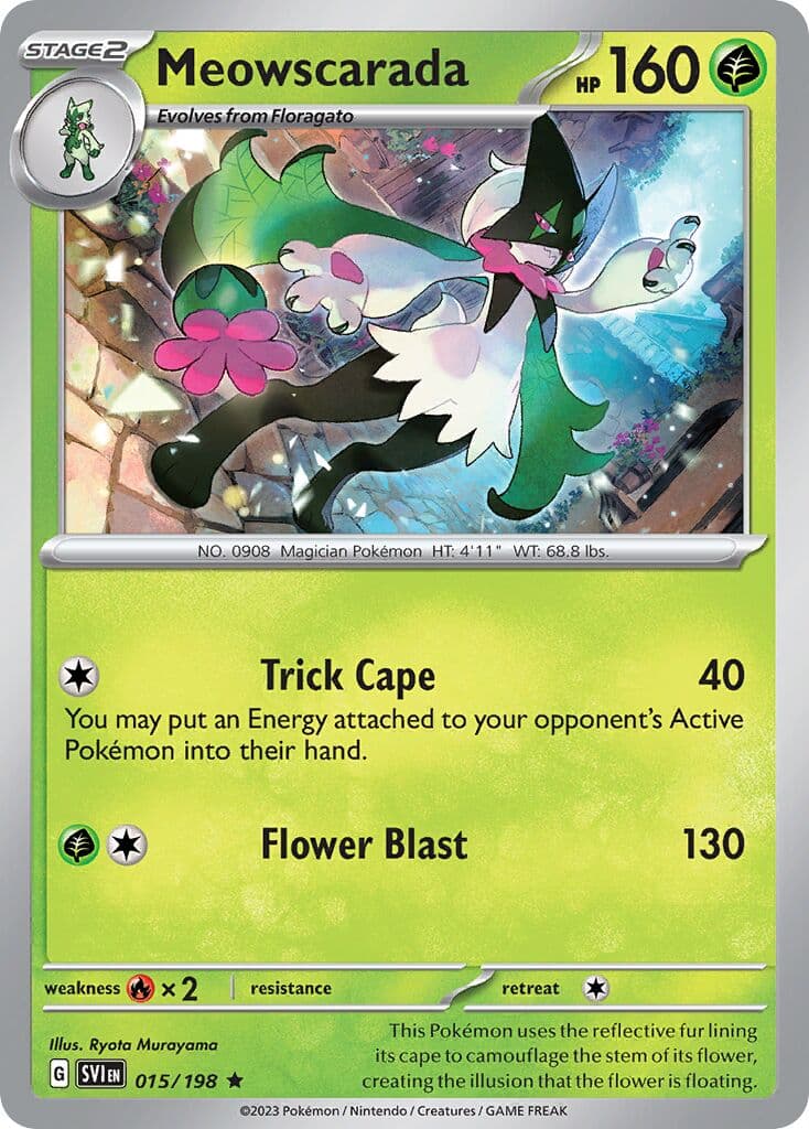 Scarlet & Violet Pokemon card #015 - high resolution TCG trading card image